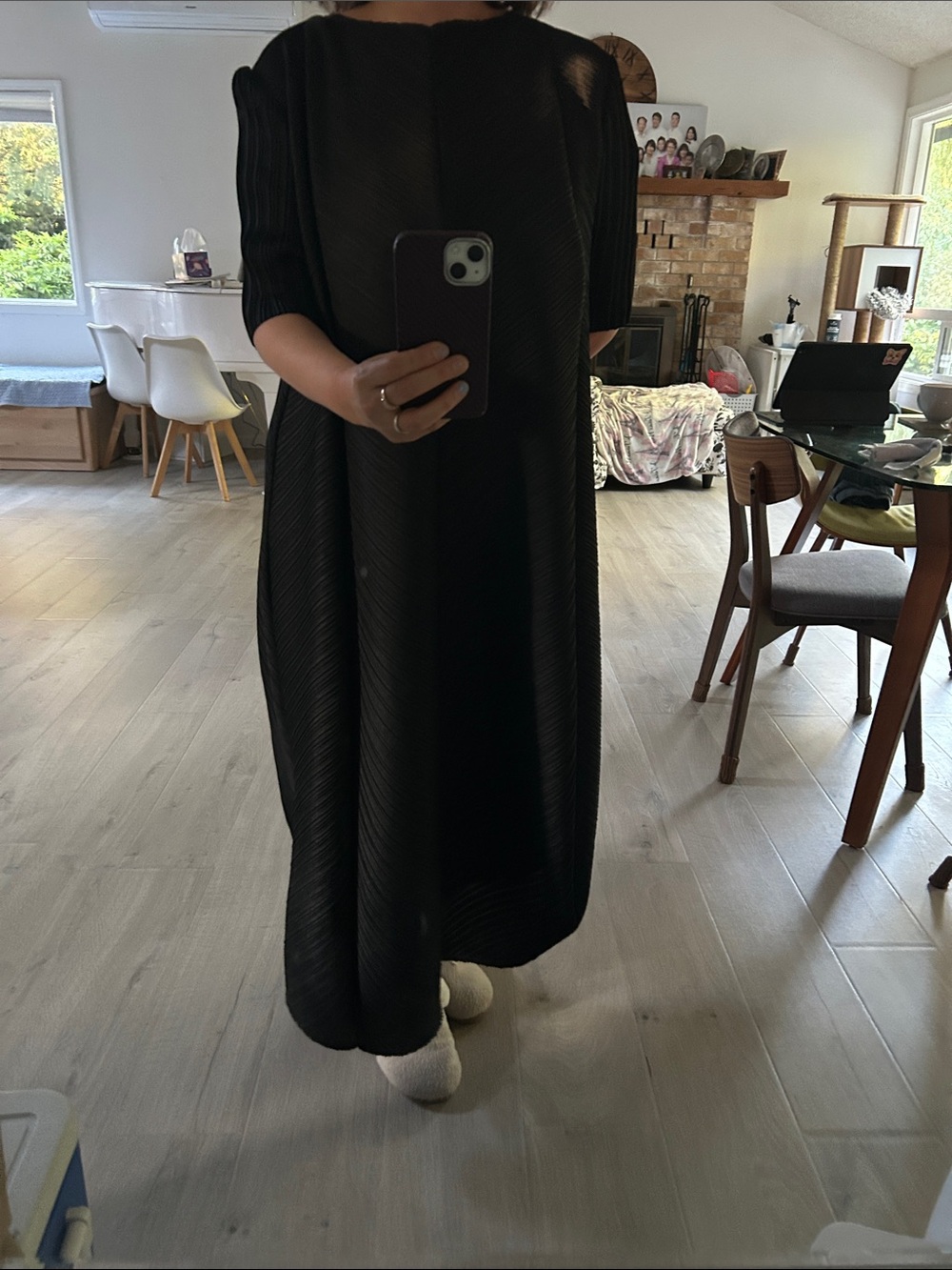 Classic Black Women's Dress (purchased in Korea)
